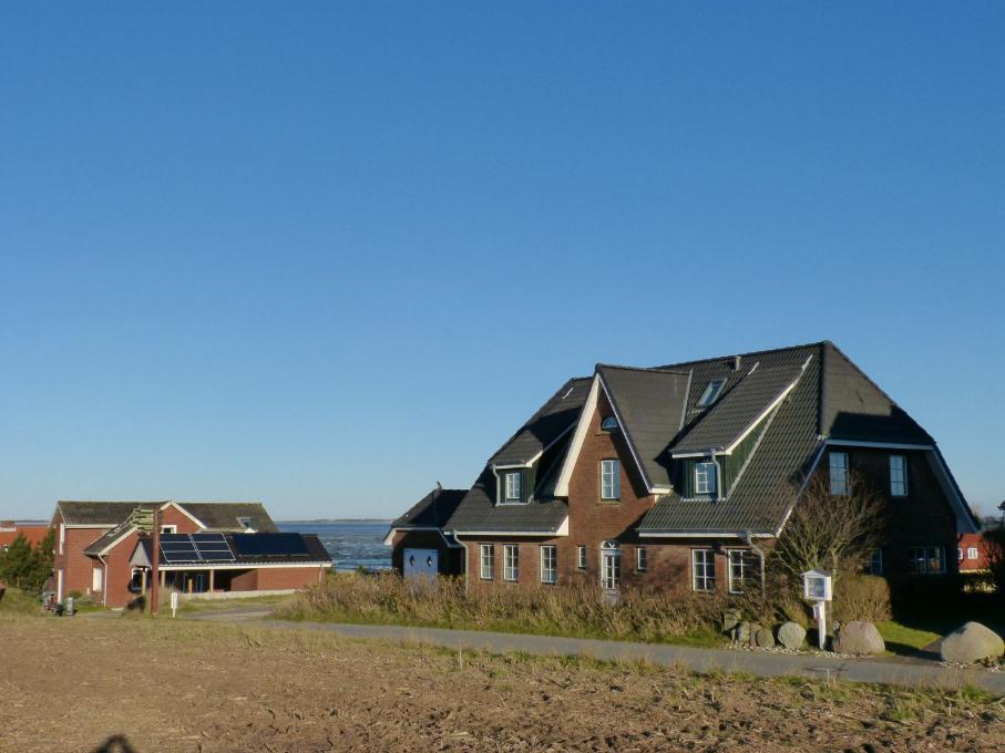 Haus Nordlicht Ferienwohnung *Auer Lun* Nebel Exterior foto